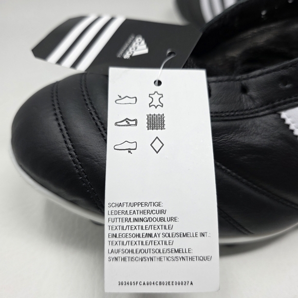 Adidas COPA MUNDIAL Soccer Cleats Men\'s Size 12 Made in Germany Black 015110 New